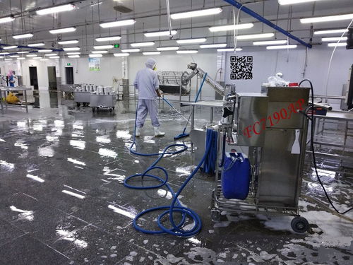 屠宰肉制品廠清洗,食品機械清洗 fc7190ap多用途泡沫消毒機